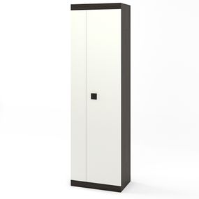 Шафа розпашна Еверест Соната-600 венге темний/білий (EVR-2309)