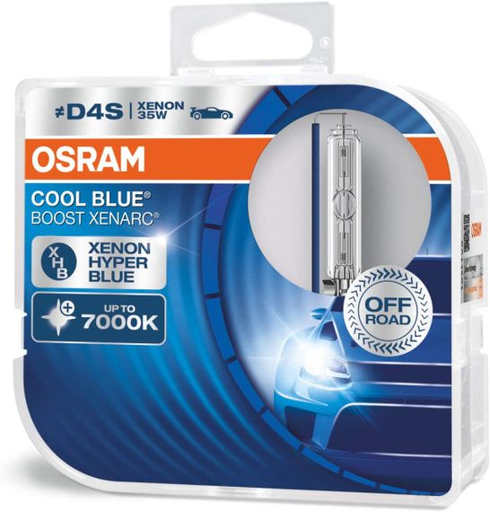 Комплект ксеноновых ламп OSRAM 66440CBB-DUO COOL BLUE BOOST D4S 85V 35W P32d-5 XENARC | Зображення 1