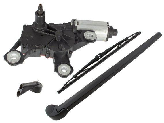 Audi A6 C6 AVANT (універсал) 04-11 комплект: моторчик двірника задній + двірник + форсунка омивача Ауді А6 С6