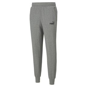 Штани спортивні Puma Essentials Logo 586716 03 (сірі, чоловічі, вільні, бренд пума)