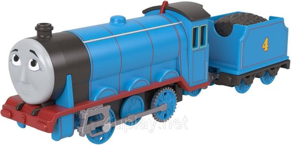 Классический моторизованный поезд Гордон из юбилейной серии к 80-летию Thomas & Friends Оригинал Fisher-Price | Зображення 1