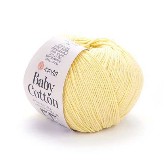 Пряжа YarnArt Baby Cotton No 431 (Ярнарт Бебі Коттон) 50 г / 165 м напівбавовна для дитячих речей та іграшок амігурумі