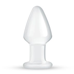 Скляна анальна пробка Gildo Glass Buttplug No. 25 Sex Aura