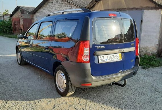 Рейлінги Хром Пластикові ніжки для Renault Logan MCV 2005-2013 рр | Зображення 4