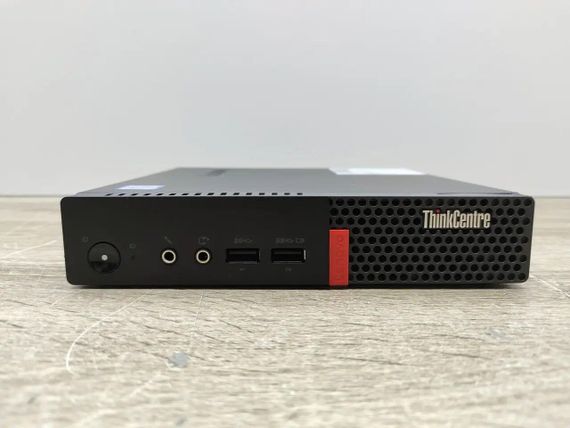 Неттоп Lenovo ThinkCentre M910q Tiny USFF / Intel Core i5-6500T (4 ядра по 2.5 - 3.1 GHz) / 8 GB DDR4 / 240 GB SSD / Intel HD Graphics 530 б/у | Зображення 3
