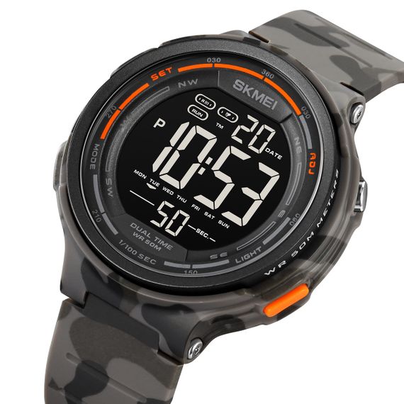 Годинник S2kmei 1841CMGY Grey Camo | Зображення 1