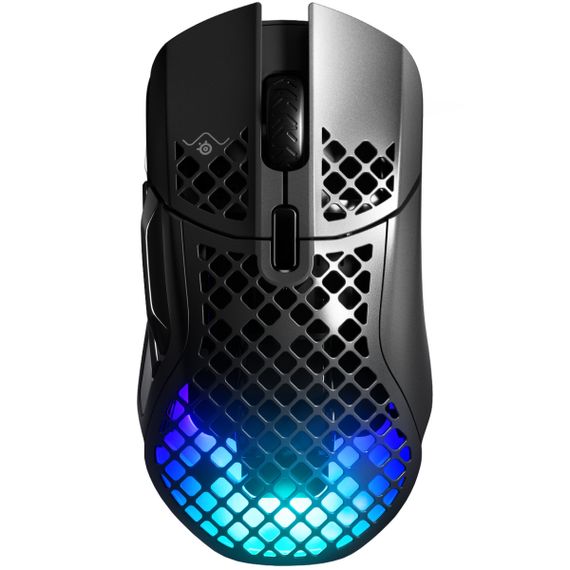 Мишка SteelSeries Aerox 5 Wireless RGB, 18000dpi., 9кн., чорна | Зображення 3