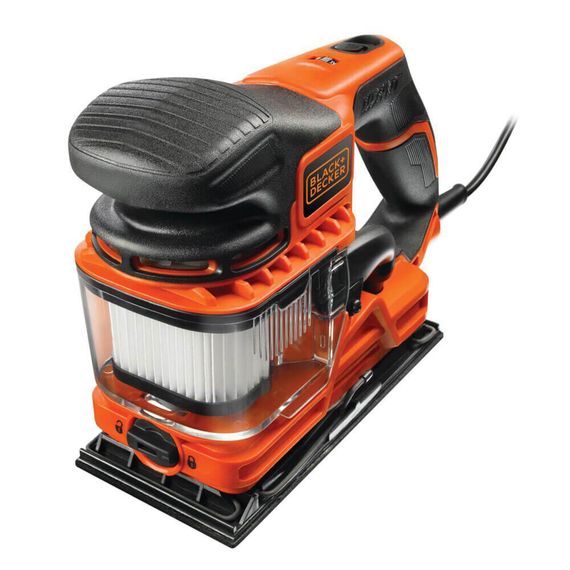 Шлифмашина вибрационная сетевая BLACK+DECKER KA330EKA | Зображення 1