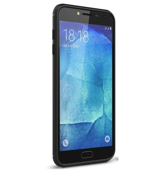 Чехол PRIMO Carbon Fiber Series для Samsung J4 2018 (SM-J400) - Black | Зображення 1