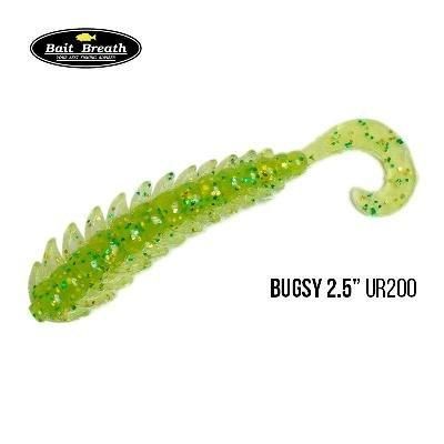 Приманка Bait Breath BUGSY 2,5" Rock Soul (12 шт.) (Ur200 Chartreuse)