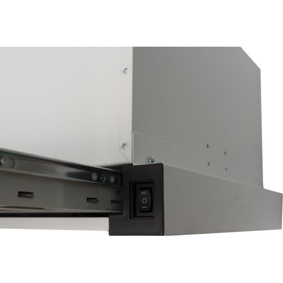 Вытяжка телескопическая белая VENTOLUX GARDA 60 WH (700) LED 2S | Зображення 3