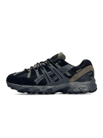 Чоловічі кросівки ASICS Gel-Somona 15-50 Gore-Tex Black Khaki (Gore-tex) , В'єтнам 44 28