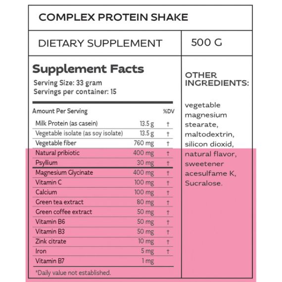 Протеїн LOK Nutrition My Shake 500 g /15 servings/ Caramel | Зображення 1