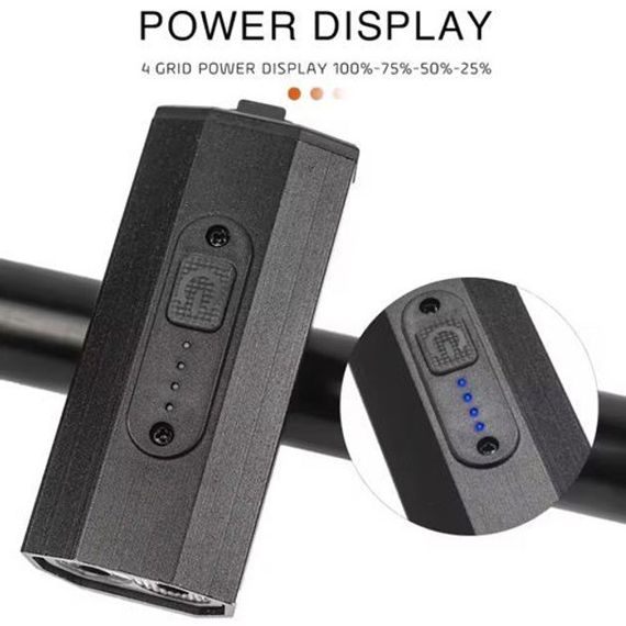 Перезаряжаемый велосипедный передний фонарь BK-08/01 Pro-2XPE, Фонарь для велопутешествий HL-50 | Зображення 3