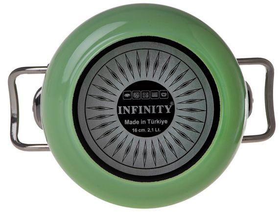 Каструля Infinity SCE-P558 Pastel Green (5 л) 22 см | Зображення 2