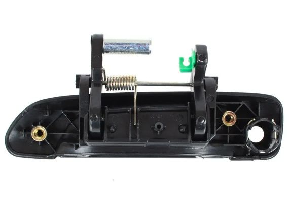 Honda Jazz / Fit (02-08) передня права зовнішня ручка з отвором чорний глянець, Хонда Джаз / Фіт | Зображення 1
