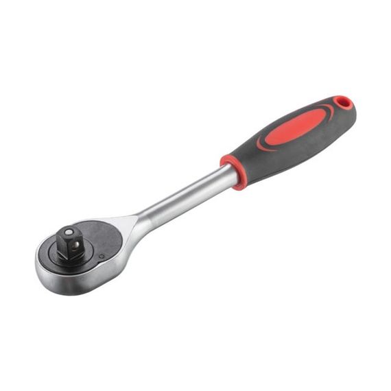 Рукоятка з храповим механізмом 1/2", 24 зуба, Cr-V INTERTOOL HT-2106 | Зображення 2