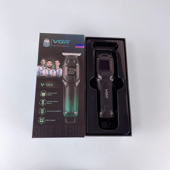 Машинка для стрижки волосся Бездротова, професійна XPRO V-964 (45105-V-964_330) | Зображення 3