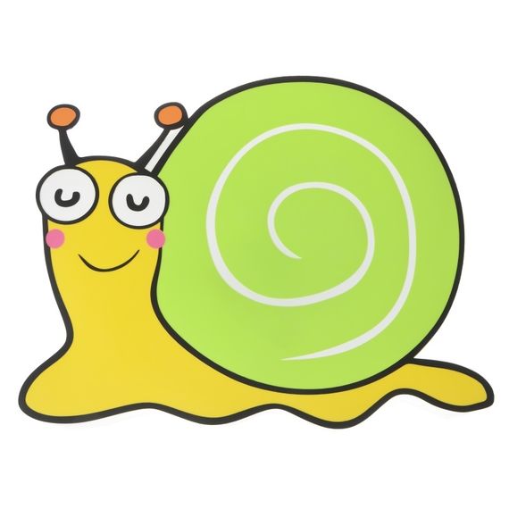 Светильник для детской KL-310/3 E27 Улитка желто-зеленый