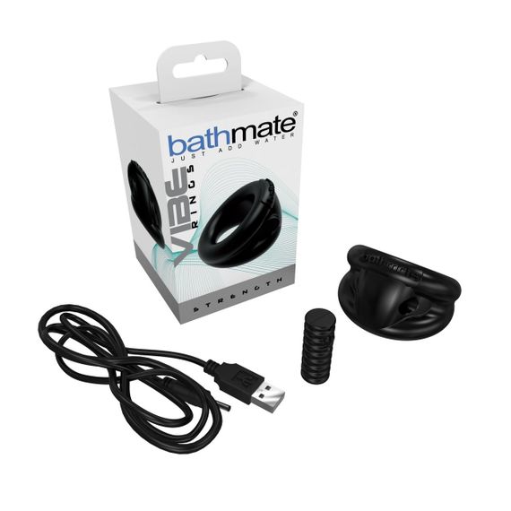Ерекційне віброкільце Bathmate Vibe Ring Strength розширене Sex Aura | Зображення 3