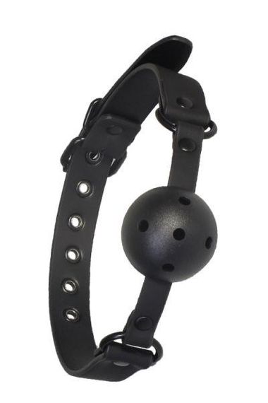 Кляп BLAZE BALL GAG WITH PAINTING EDGE BLACK Sex Aura