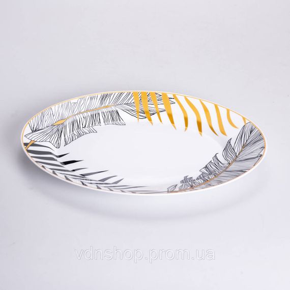 Столовый сервиз из фарфора Palm на 6 персон 32 предметов HP-HK-7 | Зображення 3