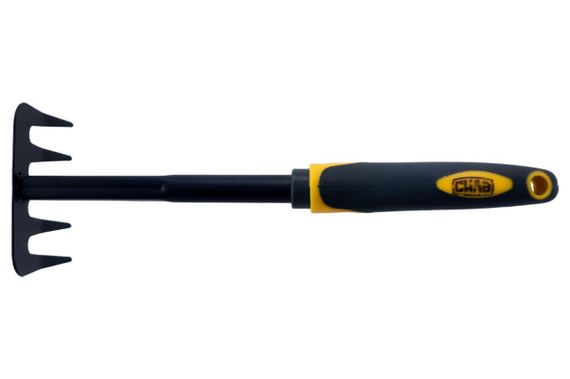 Граблі 5-зубі з гумовою ручкою СИЛА 5505261