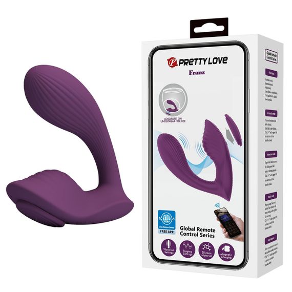 Вібромасажер серії Pretty Love - FRANZ Mobile APP remote control, BW-022101HP Sex Aura