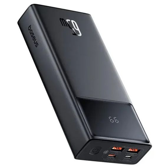Портативний ЗП Power Bank Baseus Star-Lord Digital Display 65W 20000 mAh (P10022906113-00) Cluster Black | Зображення 2