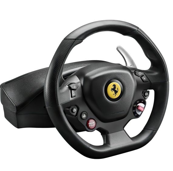 Кермо і педалі Thrustmaster T80 FERRARI 488 GTB EDITION 4160672 | Зображення 2