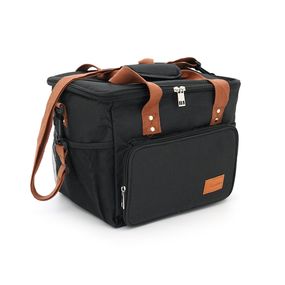 Термосумка DF02 12 Л (300х300х180мм), Black