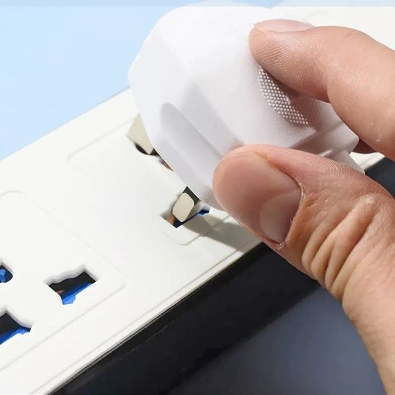 Мережевий подовжувач-розгалужувач 3 розетки з USB Type-C, 2м, WL-7, Білий / Подовжувач з USB портами / Мережевий фільтр | Зображення 2