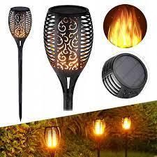 Садовий водонепроникний ліхтар, Декоративний світильник смолоскип з ефектом полум'я   знижка | Зображення 9