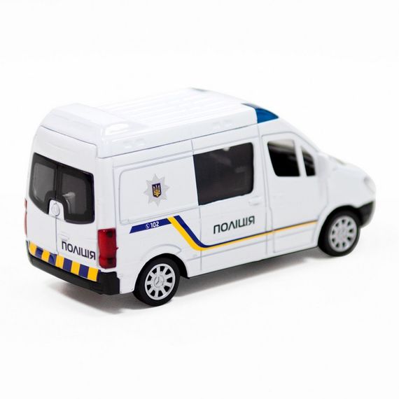 Автомодель дитяча Поліція Mersedes-Benz Sprinter TechnoDrive 250294 інерційна | Зображення 1