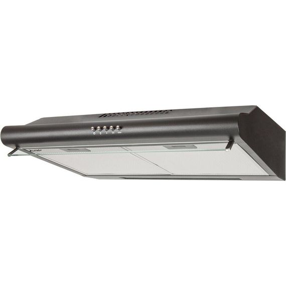 Плоская черная вытяжка 50 см Ventolux ROMA 50 BK LUX