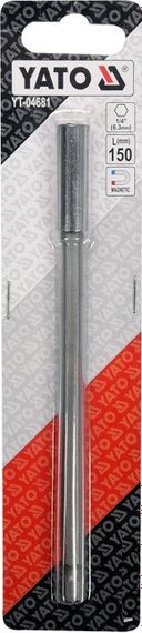 Тримач біт насадок HEX 1/4" х150 мм магніт YATO YT-04681 | Зображення 3