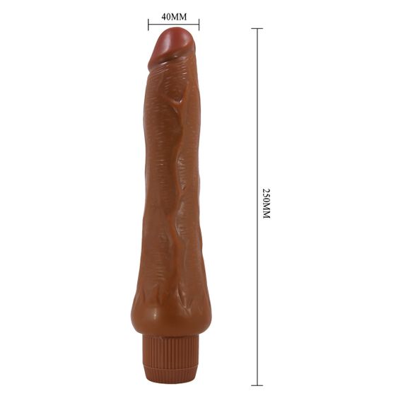 Вібратор - Barbara Dryad Vibrator 9,8" Brown sexstyle | Зображення 6
