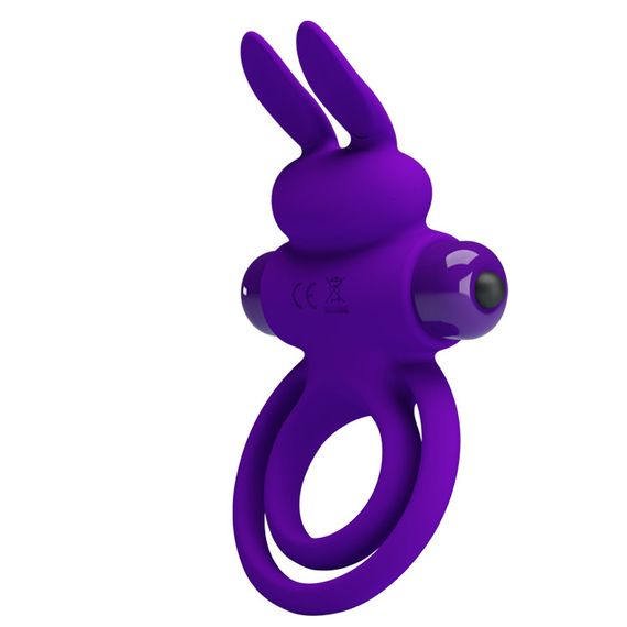 Эрекционное кольцо - Pretty Love Vibrant Penis Ring III Purple sexstyle | Зображення 5