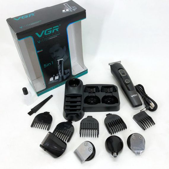 Машинка для стрижки волос электрическая VGR, Профессиональная машинка для стрижки волос в салон CM-67 | Зображення 7