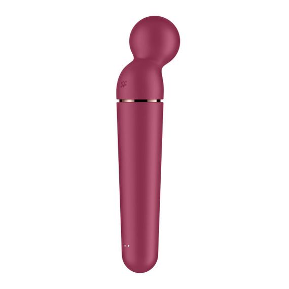 Вібромасажер Satisfyer Planet Wand-er Berry/Rosegold, дуже потужний, бездротовий Sex Aura | Зображення 3