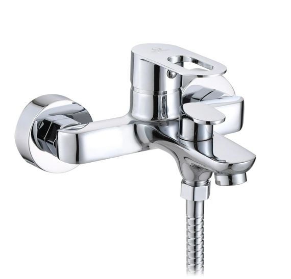 Змішувач для ванни Lidz Latwa 006 (k35) LDLAT006CRM45414