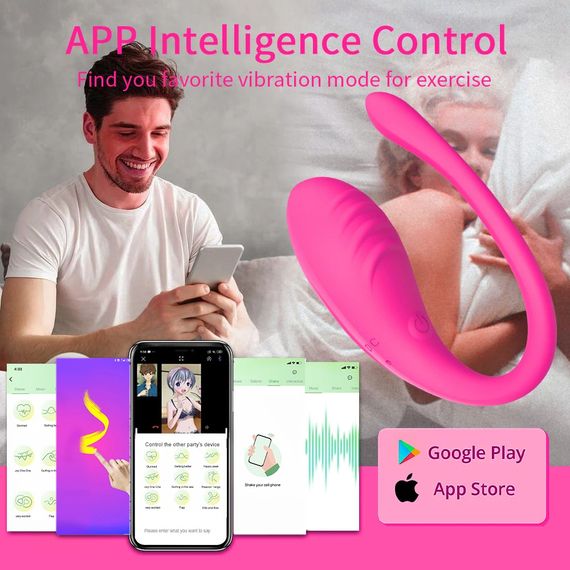 Віброяйце Every Night Toys Letitia з дистанційним керуванням, бузковий, 10 режимів вібрації Sex Aura | Зображення 7