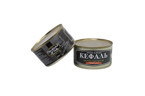 Кефаль натуральная в масле Рыбацкая Артель 230 г | Зображення 4
