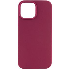 Чехол Silicone Case Full Protective (AA) NO LOGO для Apple iPhone 11 Pro Max (6.5") Бордовый / Maroon