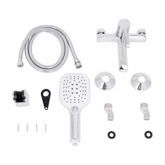 Смеситель для ванны Qtap Grand (c душевым гарнитуром) QTGRACRM006 Chrome | Зображення 6