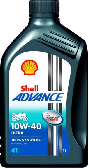 Моторна олива Shell Advance 4T Ultra 10W-40 1л.