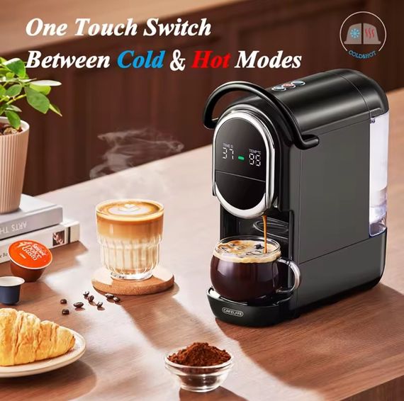 CAFELFFE 4-в-1 Автоматическая Капсульная Кофемашина 19 BAR, (Dolce Gusto, Nespresso, ESE Pods и  Молотым Кофе) | Зображення 3