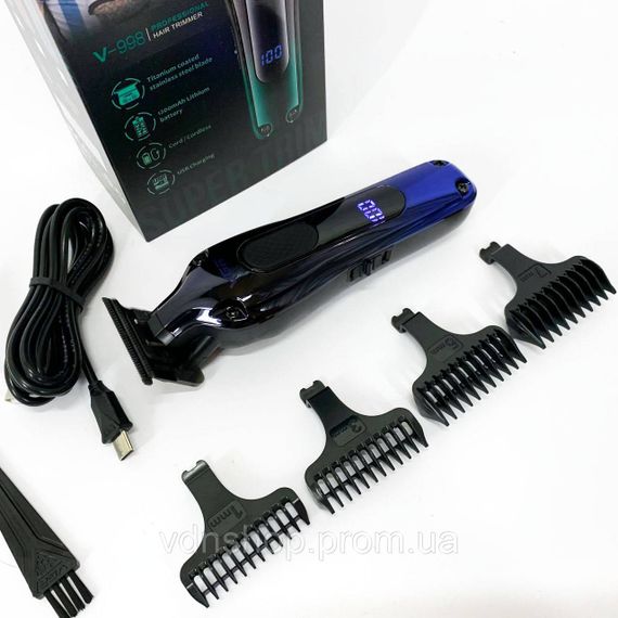 Електробритва для стрижки голови VGR, Машинка для стрижки з безліччю насадок Набір машинок AK-16 | Зображення 4
