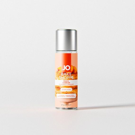 Лубрикант на водній основі JO Bake Shoppe - Peach Cobbler 60 мл, без цукру та парабенів Sex Aura | Зображення 1