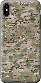 Чехол на iPhone XS Max Камуфляж v5 "1201u-1557-17620"